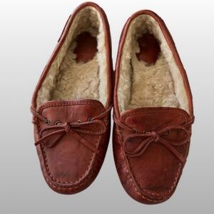 Frye Driving Moccasin, Shearling-Lined, size 7.5